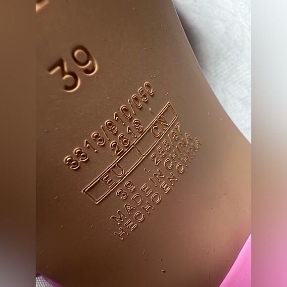 ZARA Barbie pink strappy fancy heels sandals open square toe - Picture 2 of 6